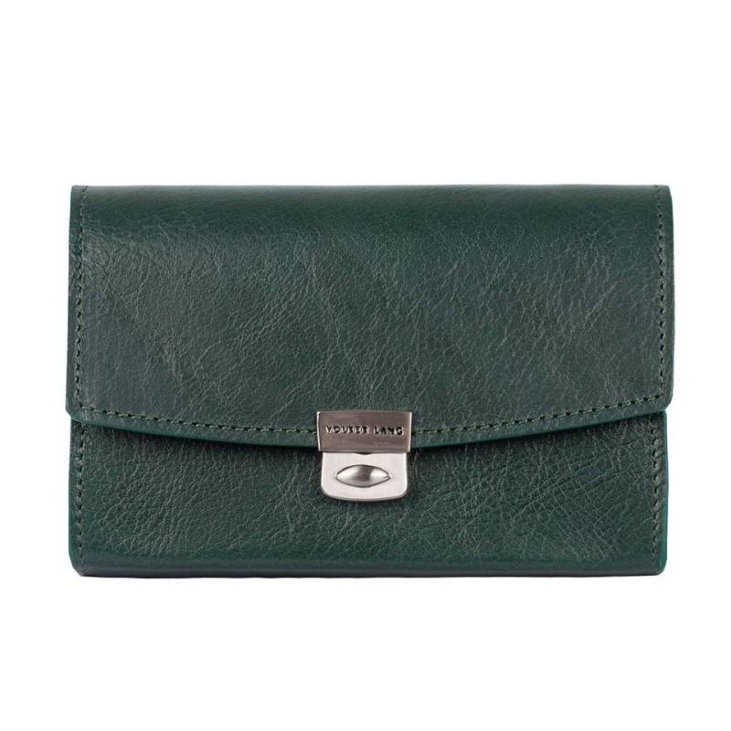 VOLKER LANG Kellnerbörse PENCE - Kleines Portemonnaie für Damen aus Leder, kompaktes Design von VOLKER LANG