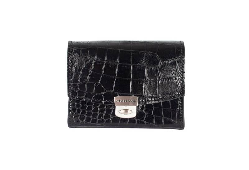 VOLKER LANG Kellnerbörse PIASTER - Mini Damen Portemonnaie, kompaktes Design mit Schloss aus von VOLKER LANG