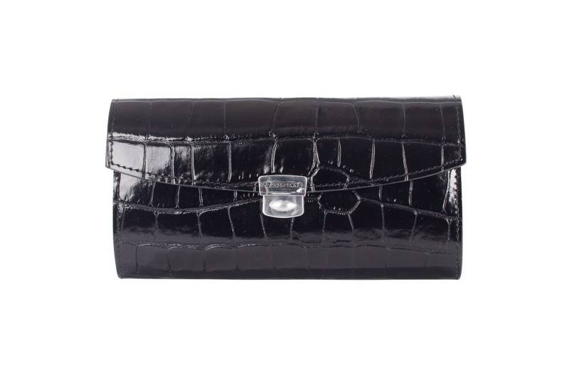 VOLKER LANG Kellnerbörse YEN - Kleine Kellnerbörse aus Leder mit Kartenfächern, Schein- und von VOLKER LANG