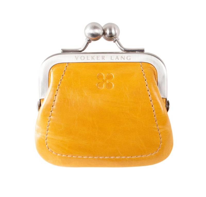 VOLKER LANG Mini Geldbörse LEU, BB2 - Oberfläche: Vintage - Farbe: salsa von VOLKER LANG