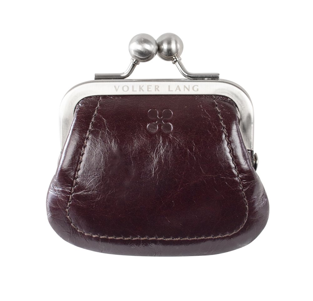 VOLKER LANG Mini Geldbörse LEU, Portemonnaie für die kleine Tasche von VOLKER LANG