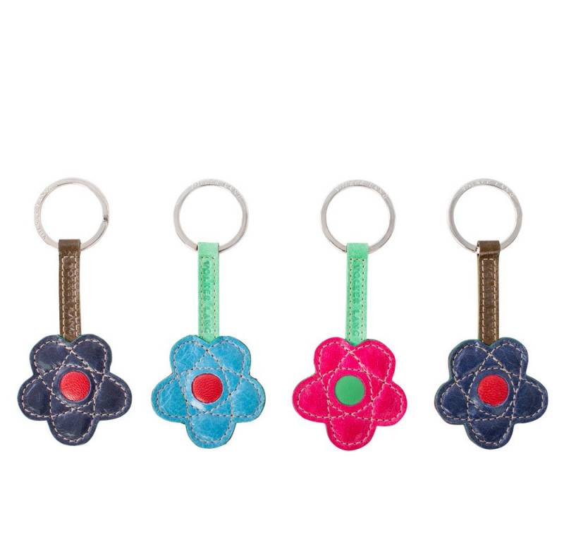 VOLKER LANG Schlüsselanhänger BLUME RUND, SR3 von VOLKER LANG