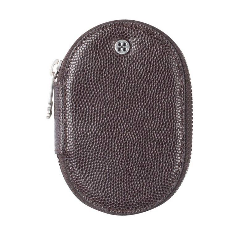 VOLKER LANG Schlüsseltasche KEYCASE, KC1 - Oberfläche: Caviar - Farbe: cav-brown von VOLKER LANG