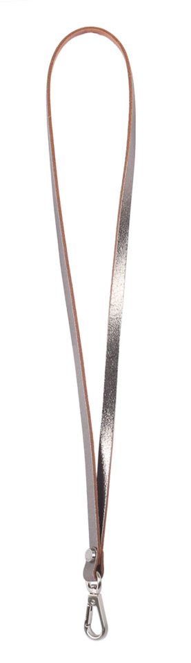 VOLKER LANG Schlüsselanhänger LANYARD, Schlüsselband aus Leder, Stabiles Lederband mit von VOLKER LANG