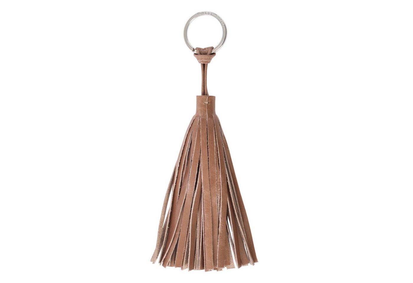 VOLKER LANG Schlüsselanhänger TASSEL, SR12 - Schlüsselring in Quasten-Form aus Leder von VOLKER LANG