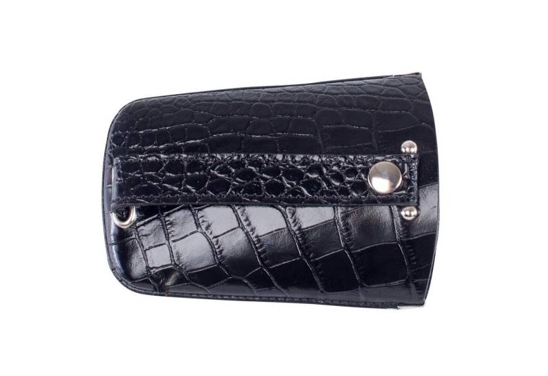 VOLKER LANG Schlüsseltasche GLOCKE, SG2 - Oberfläche: Kroko - Farbe: kro-black von VOLKER LANG