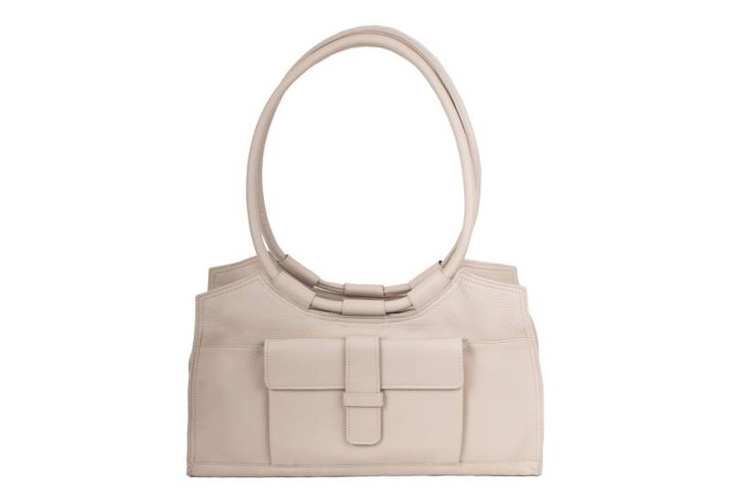 VOLKER LANG Schultertasche JULIETTE, HV2 - Oberfläche: Nappa - Farbe: nap-cream von VOLKER LANG