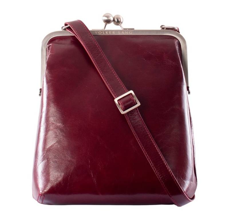 VOLKER LANG Schultertasche LOLA  Elegante Damen Bügeltasche aus italienischem Leder VOLKER LANG Schultertasche LOLA  Elegante Damen Bügeltasche aus italienischem Leder von VOLKER LANG