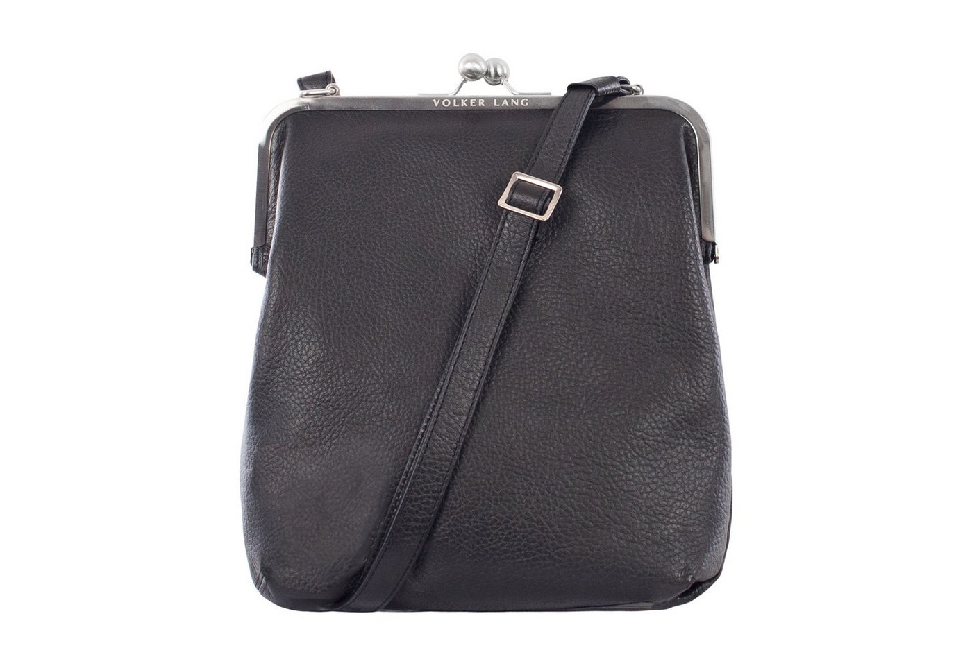 VOLKER LANG Schultertasche MATA  Elegante Damen Bügeltasche aus italienischem Leder von VOLKER LANG