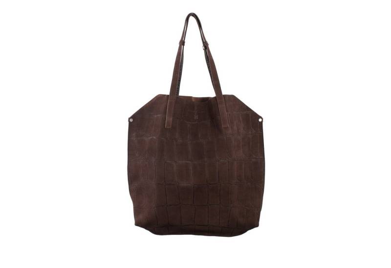 VOLKER LANG Shopper JOY, LB2 - Oberfläche: Nubuk - Farbe: nut von VOLKER LANG