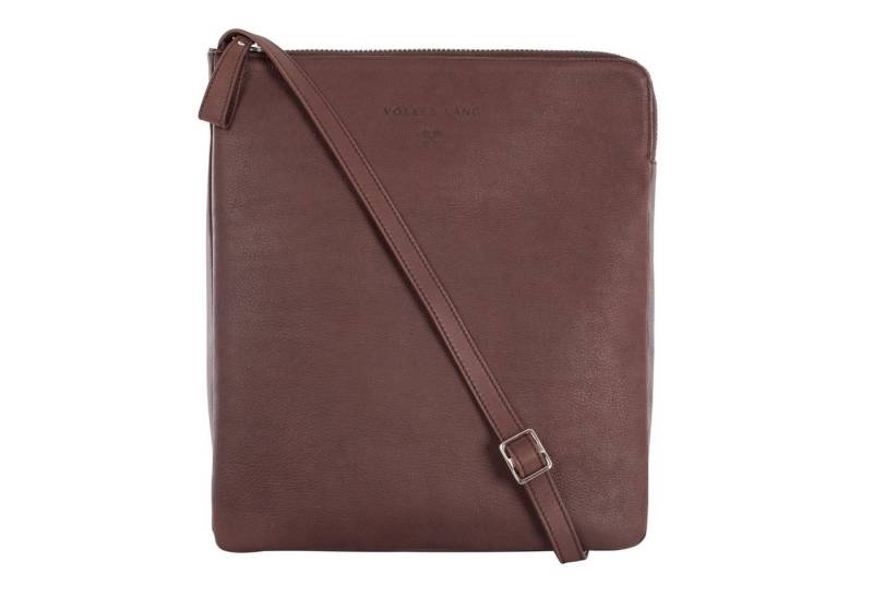 VOLKER LANG Umhängetasche Handlich. Außergewöhnlich. Schlicht. Oder: Klar und unverfälscht. von VOLKER LANG