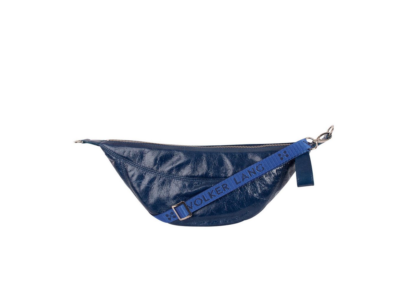 VOLKER LANG Umhängetasche LUNETTA - Stylische, kleine Halbmondtasche aus Leder von VOLKER LANG