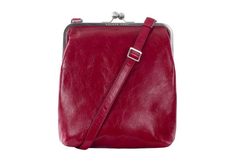 VOLKER LANG Umhängetasche MATA, BT7 - Oberfläche: Vintage - Farbe: vin-red von VOLKER LANG