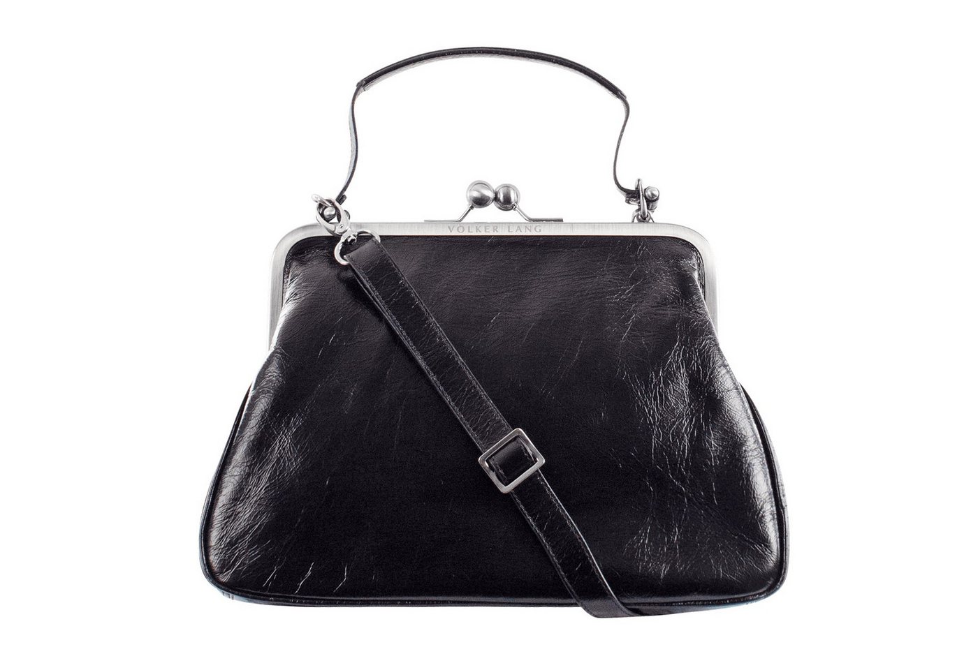 VOLKER LANG Umhängetasche ROMY, BT10 - Oberfläche: Vintage - Farbe: vin-black von VOLKER LANG