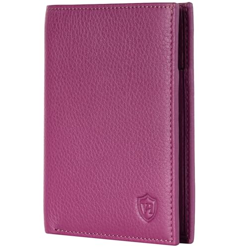 VON HEESEN® Geldbörsen Herren & Damen (Pink, MIT MÜNZFACH) von VON HEESEN