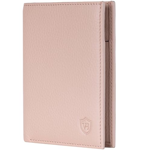 VON HEESEN® Geldbörsen Herren & Damen (Rose, OHNE MÜNZFACH) von VON HEESEN