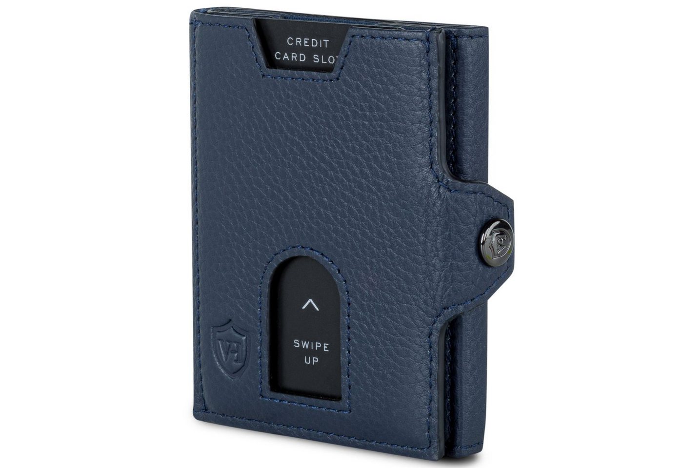 VON HEESEN Geldbörse Whizz Wallet mit RFID-Schutz, 5 Kartenfächer und XL-Münzfach, Slim Wallet Geldbeutel Portemonnaie inkl. RFID-Schutz & Geschenkbox von VON HEESEN