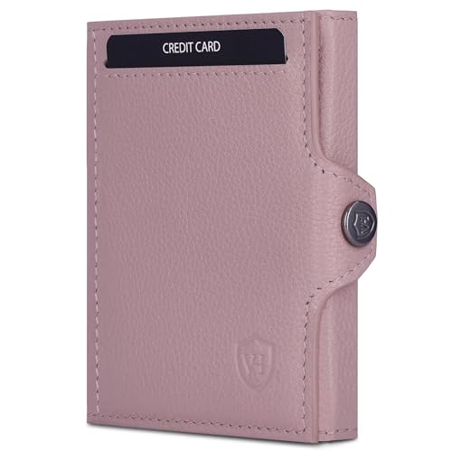 VON HEESEN Slim Wallet Lavendel von VON HEESEN