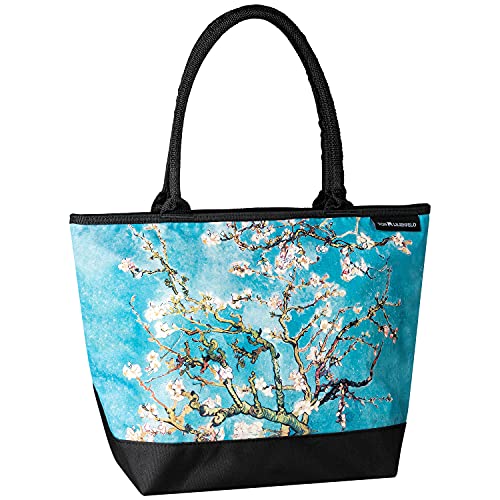 VON LILIENFELD Handtasche Kunst Vincent van Gogh Mandelblüte Shopper Maße cm L42 x H30 x T15 Strandtasche Henkeltasche Büro von VON LILIENFELD