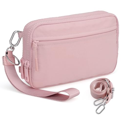 VONAL Handytasche zum Umhängen Damen Clutch RFID-Blockierung Kleine Handtasche Damen Handytasche mit Geldbörse zum Umhängen, Umhängetasche mit Verstellbar Schultergurt von VONAL