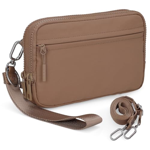 VONAL Handytasche zum Umhängen Damen Clutch RFID-Blockierung Kleine Handtasche Damen Handytasche mit Geldbörse zum Umhängen, Umhängetasche mit Verstellbar Schultergurt von VONAL