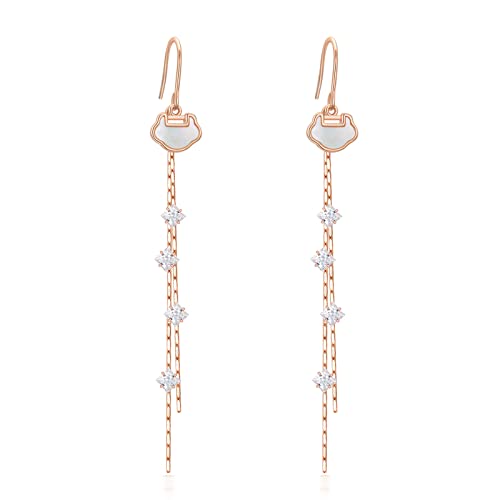 Perlmutter Ohrringe Hängend Damen Ohrhänger 925 Silber Ohrringe Zirkonia Rosegold Schmuck Perlmutter Ohrringe Hängend Damen Ohrhänger 925 Silber Ohrringe Zirkonia Rosegold Schmuck von VONALA