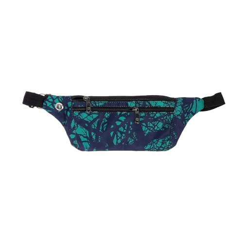 1 Stücke Mode Fanny Pack Reise Sport Telefon Bum Tasche Geld Taille Gürtel Tasche Damen Casual wasserdichte Brust Pack Bauchtasche Herren(Green) von VONCYKI