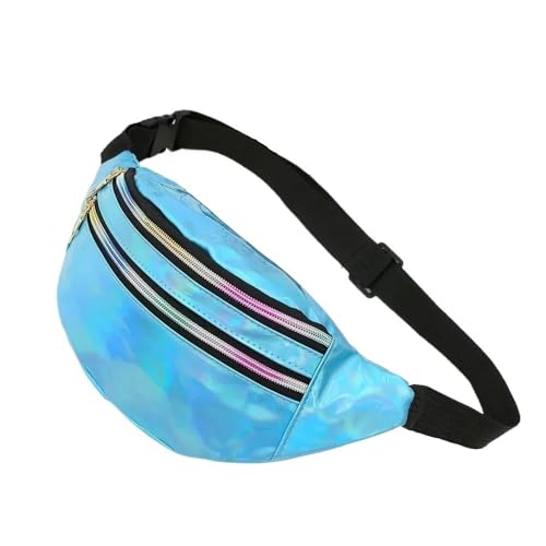 Bauchtasche, Hüfttasche for Frauen, Damen und Herren, Bauchtasche mit verlängertem Gürtel, Hüfttasche, wasserdicht, for Reisen, Spaziergänge mit dem Hund, Wandern, Sport Bauchtasche Herren(Sky Blue) von VONCYKI