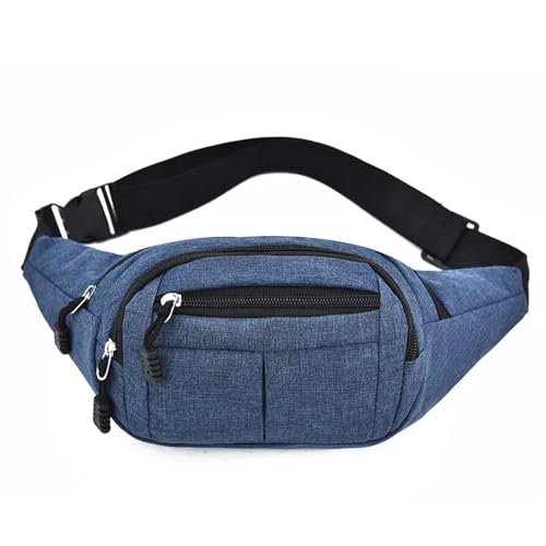 Bauchtasche Laufgürtel Taillengürtel Brustgurt for Männer Frauen Hüfttasche Männlich Weiblich Bauchtasche Beutel Geldbörse Bauchtasche Bauchtasche Herren(Blue A) von VONCYKI