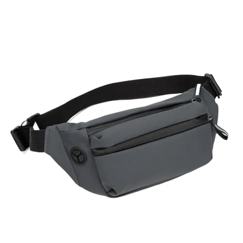 Männer Frauen Taille Tasche Pack Wasserdicht for Männlichen Gürtel Tasche Bauch Banane Damen Känguru Bum Hip Ehemann Telefon Arbeit Geldbörse Sack Bauchtasche Herren(B) von VONCYKI