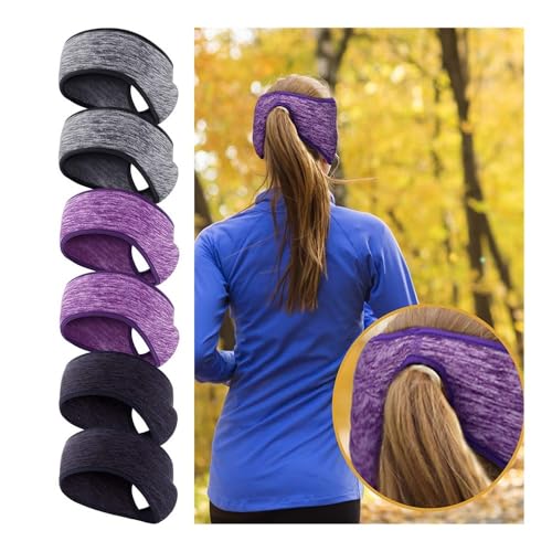 VONCYKI 1PC Outdoor Sport Ohrenschützer Atmungsaktive Winter Warme Fleece Ohr Abdeckung Frauen Mädchen Haar Bands Laufende Stirnband Haar Schweißbänder(C) von VONCYKI