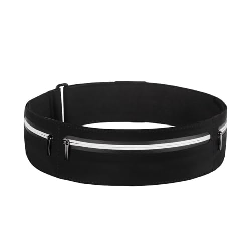 VONCYKI Gürteltasche Handytasche zum Laufen Herren Lauftasche Damen Sport Bauchtasche Wasserdicht Jogging Gym Hüfttasche Laufen, Größe L: Taillenumfang 78–99 cm, 2PCS von VONCYKI