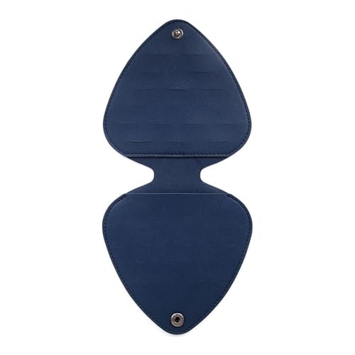 VONCYKI Robuste PU-Leder-Gitarrenplektren-Tasche, hohe Kapazität, staubdicht, wasserdicht, Gitarrenplektren-Organizer, Style-4, Einheitsgröße von VONCYKI