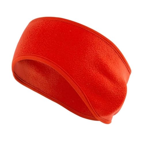 VONCYKI Stirnband Ohrenwärmer Weiche Schweißabsorption Ohrenschützer Radfahren Camping Winter Laufen Ohrabdeckung Winter Stirnband Ohrenschützer Ohrabdeckung(Red) von VONCYKI