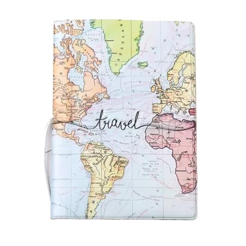 VONCYKI Wasserdichte Reisepasshülle für Damen und Herren, modisch, Unisex, Visitenkarte, Reisepass, Dokumente, Geldbörse, Tasche, 9, Einheitsgröße von VONCYKI