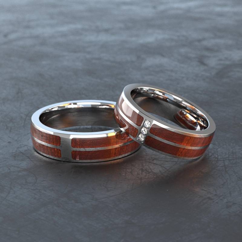 Eheringe Holz - Ring Aus Partnerringe Holz- Verlobungsringe Freundschaftsringe Mit W008 Eheringe Holz - Ring Aus Partnerringe Holz- Verlobungsringe Freundschaftsringe Mit W008 von VONJACOB