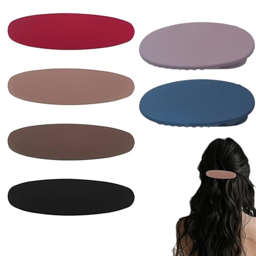 VONJUMA 4 Pcs Haarspangen Damen Dünnes Haar Automatische Haarspangen Vintage Mit 2 Kleine Haarspangen Französische Haarspangen Damen Für Dünnes Haar Und Dickes Haar Lang Basic Haar Clips Set Für Damen von VONJUMA