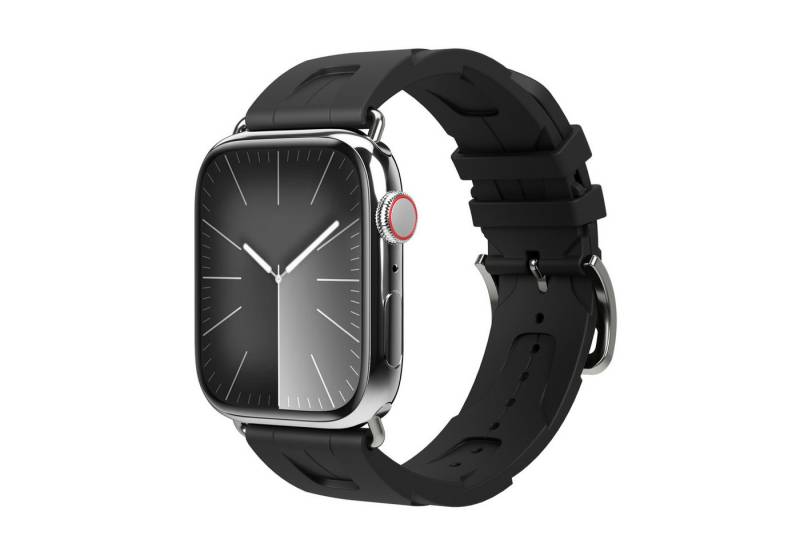 VONMÄHLEN Smartwatch-Armband A. R. Exclusive Band, exclusives Design, wasserabweisendes und recyceltes Silikon VONMÄHLEN Smartwatch-Armband A. R. Exclusive Band, exclusives Design, wasserabweisendes und recyceltes Silikon von VONMÄHLEN