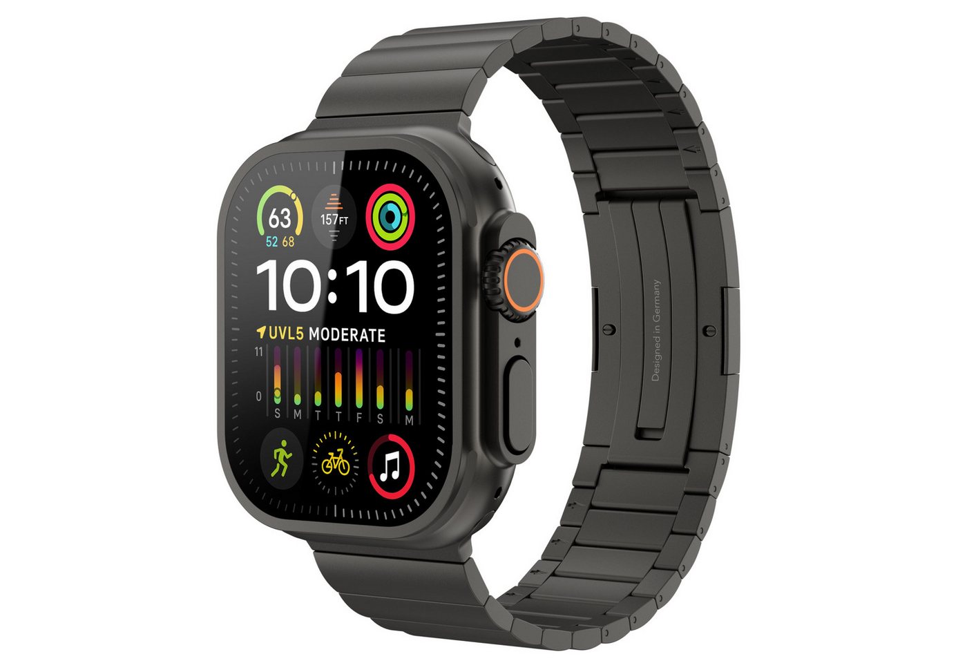 VONMÄHLEN Smartwatch-Armband Link Bracelet Pro VONMÄHLEN Smartwatch-Armband Link Bracelet Pro von VONMÄHLEN