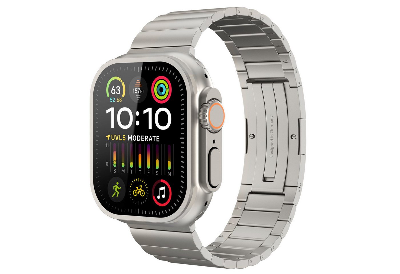 VONMÄHLEN Smartwatch-Armband Link Bracelet Pro VONMÄHLEN Smartwatch-Armband Link Bracelet Pro von VONMÄHLEN