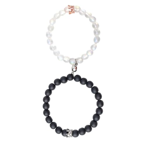 VOSAREA 1 Paar Armband mit Zirkonia Krone Elegantes Handgelenkschmuck für Jubiläen Hochzeiten Reisen und Tägliches Tragen VOSAREA 1 Paar Armband mit Zirkonia Krone Elegantes Handgelenkschmuck für Jubiläen Hochzeiten Reisen und Tägliches Tragen von VOSAREA