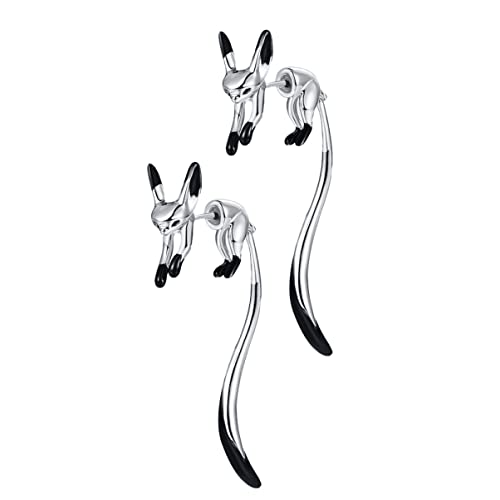 VOSAREA 1 Paar Fuchs Ohrringe für Damen Ohrhänger mit Liebevollem Fuchsdesign Hypoallergen und Langlebig für und Outfit VOSAREA 1 Paar Fuchs Ohrringe für Damen Ohrhänger mit Liebevollem Fuchsdesign Hypoallergen und Langlebig für und Outfit von VOSAREA