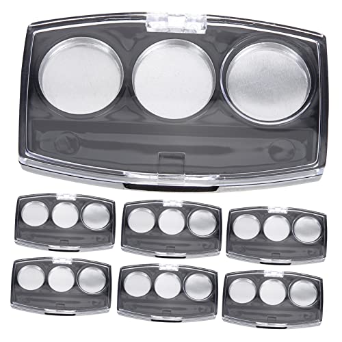 VOSAREA 10Stücke Teiliges Leere Lidschattenpalette Nachfüllbare Make Up Box für DIY Lidschatten und Lippenstift für Kosmetikorganisation und Reisen Transparent VOSAREA 10Stücke Teiliges Leere Lidschattenpalette Nachfüllbare Make Up Box für DIY Lidschatten und Lippenstift für Kosmetikorganisation und Reisen Transparent von VOSAREA