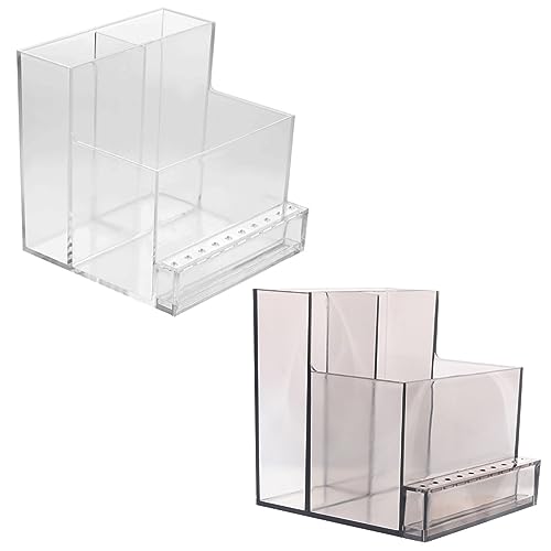 VOSAREA 2Stücke Nagelbohrer Aufbewahrungsbox Transparente Halterung für Nagelkunst Zubehör Praktischer Organizer für Maniküre und Pediküre für Nagelsalons VOSAREA 2Stücke Nagelbohrer Aufbewahrungsbox Transparente Halterung für Nagelkunst Zubehör Praktischer Organizer für Maniküre und Pediküre für Nagelsalons von VOSAREA