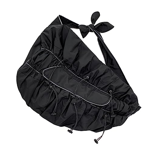 VOSAREA Amerika Umhängetasche Einkaufstasche Aufbewahrungstasche Handtasche Eimerbeutel Große Handtasche Schulterbeutel Eimertasche Nylon Schwarz VOSAREA Amerika Umhängetasche Einkaufstasche Aufbewahrungstasche Handtasche Eimerbeutel Große Handtasche Schulterbeutel Eimertasche Nylon Schwarz von VOSAREA