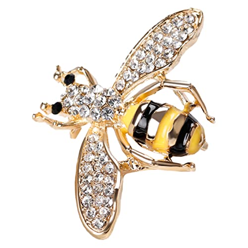 VOSAREA Bienen Brosche Elegant Anstecknadel für Damen Dekorative Anstecknadel für Anzüge für Partys und Besondere Anlässe Hochwertiges Design für Einen Stilvollen Auftritt von VOSAREA