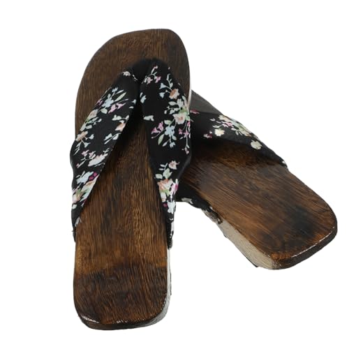 VOSAREA Damenschuhe Clogs Holz Slipper Sommer Flach Innenschuhe Hautfreundlich Modisch Zufällige Farbe von VOSAREA