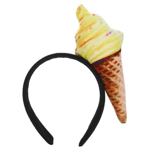 VOSAREA Eistüten Haarband für Erwachsene Süßes Kopfbedeckung Accessoire für Festivals Wiederverwendbares Haarband für Makeup und Hairstyling Praktische und Dekoration VOSAREA Eistüten Haarband für Erwachsene Süßes Kopfbedeckung Accessoire für Festivals Wiederverwendbares Haarband für Makeup und Hairstyling Praktische und Dekoration von VOSAREA