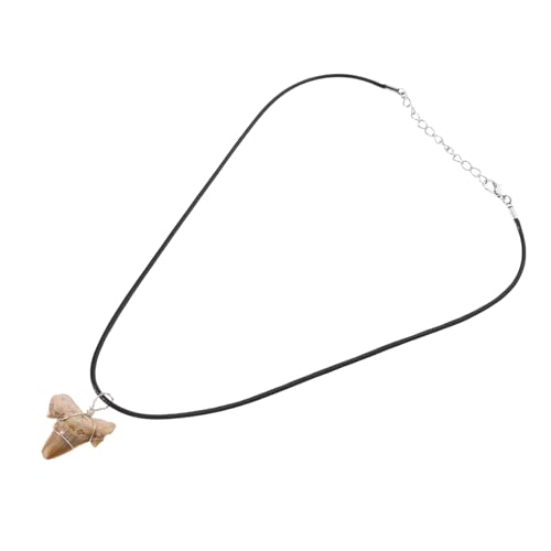 VOSAREA Haifischzahn Halskette Für Herren Einzigartiger Anhänger Hochwertigem Material Stylischer Schmuck Für Surfer VOSAREA Haifischzahn Halskette Für Herren Einzigartiger Anhänger Hochwertigem Material Stylischer Schmuck Für Surfer von VOSAREA