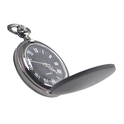 VOSAREA Quartz Taschenuhr Schwarz Mattiert Tragbare Uhr für Herren und Damen mit Hochwertigem Quarzwerk für Täglichen Gebrauch und Unterwegs VOSAREA Quartz Taschenuhr Schwarz Mattiert Tragbare Uhr für Herren und Damen mit Hochwertigem Quarzwerk für Täglichen Gebrauch und Unterwegs von VOSAREA